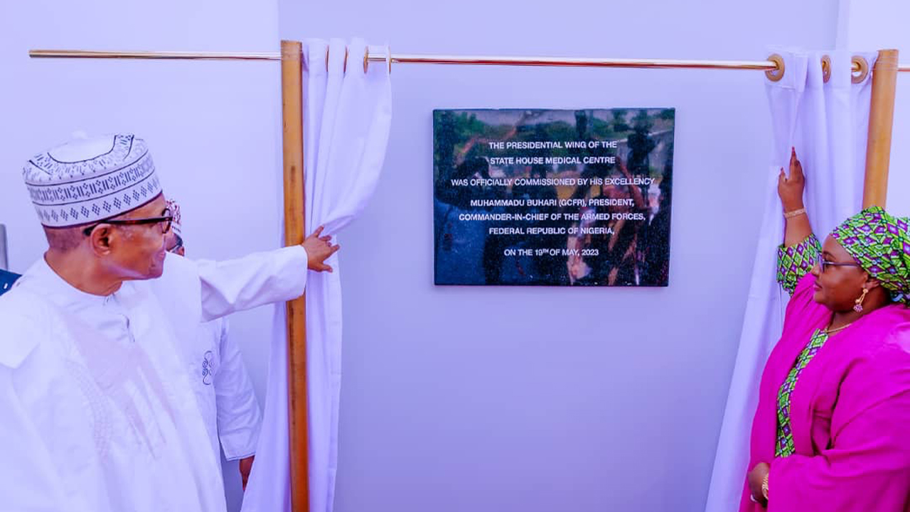 Unveiling of N21 billion Presidential Wing of the State House Medical Centre