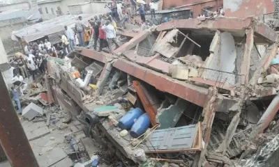 An unknown number of workers have been reportedly trapped at a collapsed building in Kano State, Daily Trust reports Friday.