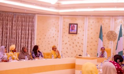 Nigeria's First Lady, Senator Oluremi Tinubu on Friday met with wives of the 36 State Governors in her office to formally introduce and familiarize them with the objectives and the mission of the Renewed Hope Initiative, RHI.