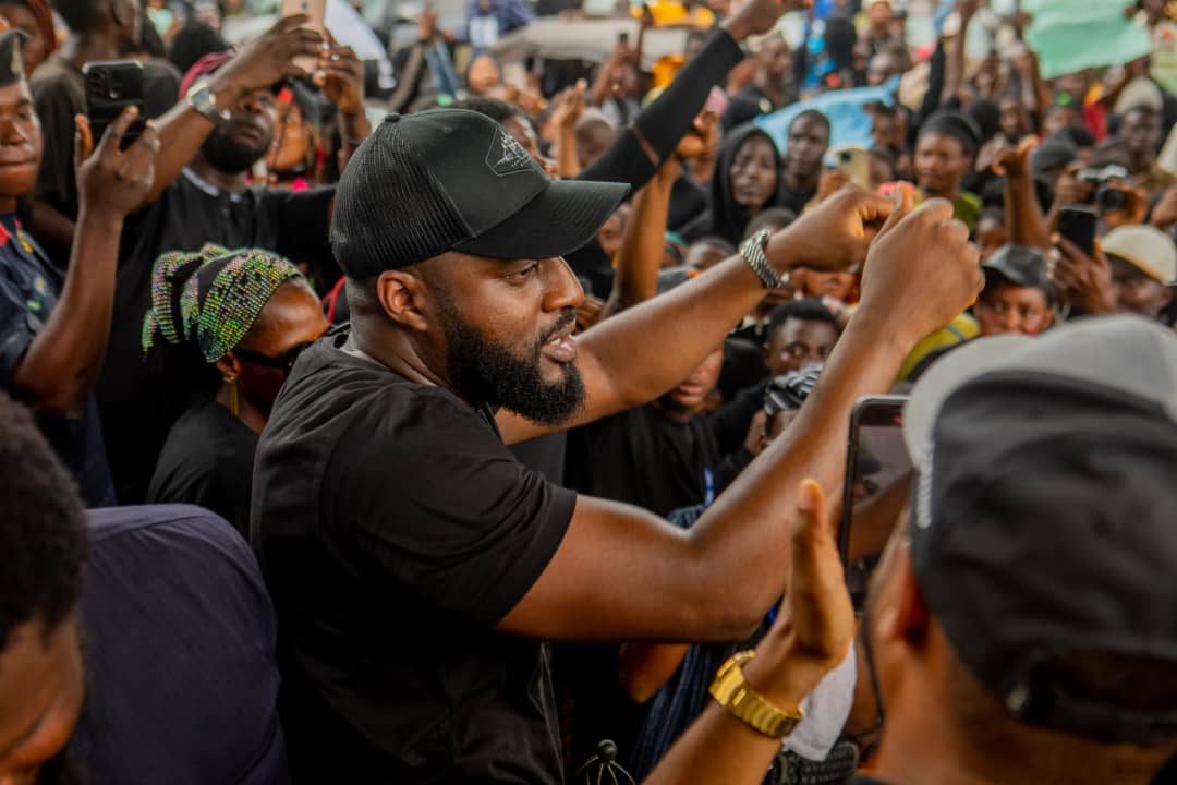 #Mohbad: Oyo speaker Ogundoyin joins protest in Ibadan