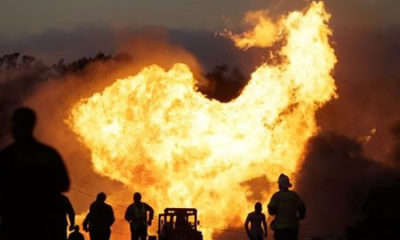 Three individuals have tragically lost their lives in a devastating Lagos gas explosion that rocked Abule Pan, situated along the Lekki-Epe