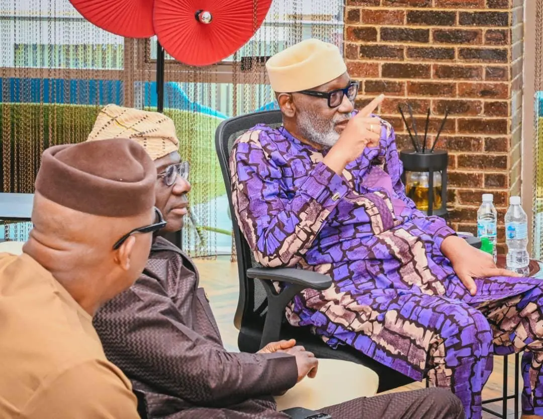 Makinde, Sanwo-Olu, others visit Akeredolu, discuss issues of interest