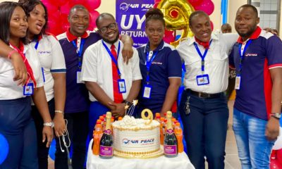 Air Peace celebrates 9th anniversary, gifts customers flight tickets