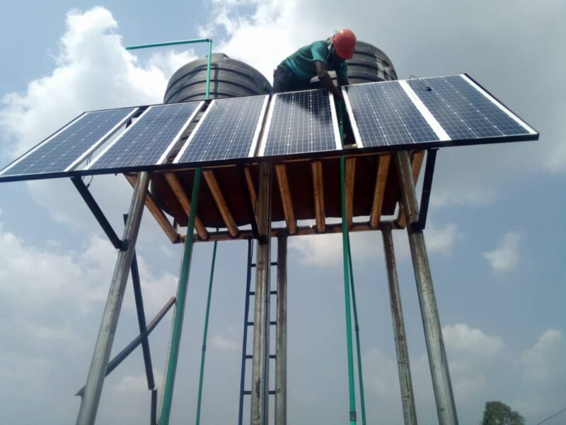 100 years of no water: Community excited over 'gift' of solar-powered borehole