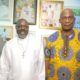 Shepherd Aso with Prophet Evans