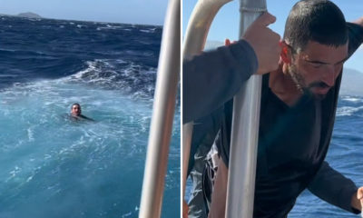 Fisherman spends 24 hours in sea before ‘miracle’ rescue