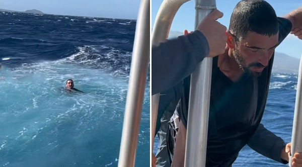 Fisherman spends 24 hours in sea before ‘miracle’ rescue