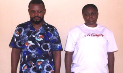 Blessing was arrested with her husband, Bassey Effiong by detectives of the Zonal Criminal Investigation Department (ZCID) who trailed them to Cross River State where they fled to after committing the alleged crime in Lekki, Lagos.