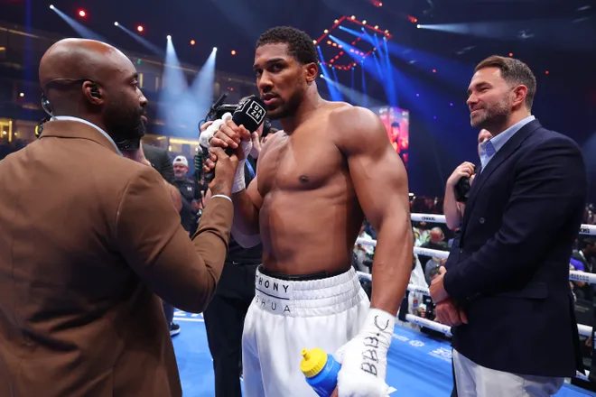 Anthony Joshua earns $100 million paycheck in 1 year