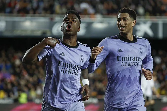 Vinicius rescues Real Madrid from the brink to silence Valencia boo boys