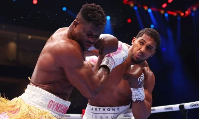 Anthony Joshua knocks out Francis Ngannou with vicious finish
