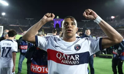 Barcelona saw red three times and Kylian Mbappe scored twice as Paris Saint Germain knocked the Spanish giants out of the Champions League.
