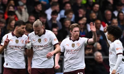 Kevin De Bruyne nets landmark brace as City thrash Crystal Palace