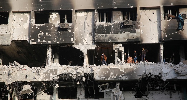 Gaza’s Al-Shifa Hospital Devastated In Two-Week Battle