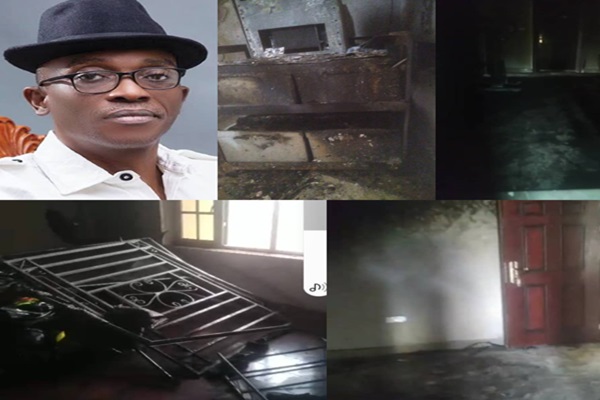 Fire guts LP chairman Abure’s house in Abuja