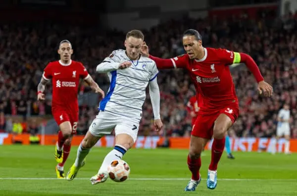 Europa: Atalanta stun Liverpool 3-0 at Anfield