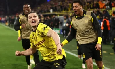 Borussia Dortmund stormed into the Champions League semi-finals with a rip-roaring victory over Atletico Madrid that saw them fight back