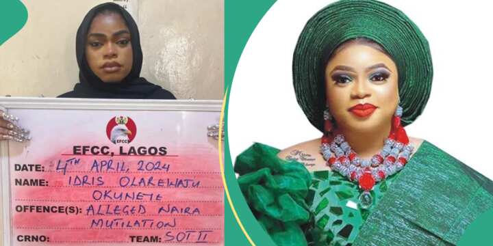 N400m charges: Bobrisky detained in lone cell, faces arraignment today