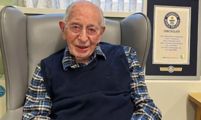 Meet 111-year-old world's new oldest man