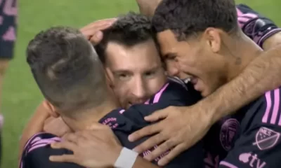 Lionel Messi was on top form as Inter Miami won 3-2 away at Sporting Kansas City on Saturday night in front of more than 72,000 fans.