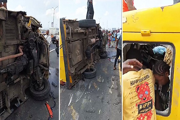 Two passengers have reportedly drowned after they fell into the lagoon from a commercial bus on Third Mainland Bridge in Lagos State.