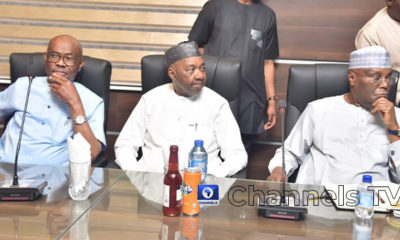 The Presidential Candidate of the Peoples Democratic Party (PDP) in the 2023 general elections, Mr Atiku Abubakar and the Minister of the