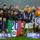 Inter Milan beat city rivals AC Milan 2-1 on Monday to clinch the Serie A title, the 20th time the club has lifted the trophy in its history.