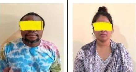 Nigerian, wife, arrested for drug trafficking in India
