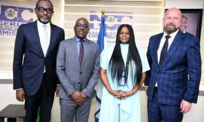 The Chief Executive Officer (CEO) of Rack Centre, Lars Johannisson, led his management team on a courtesy visit to the Headquarters of