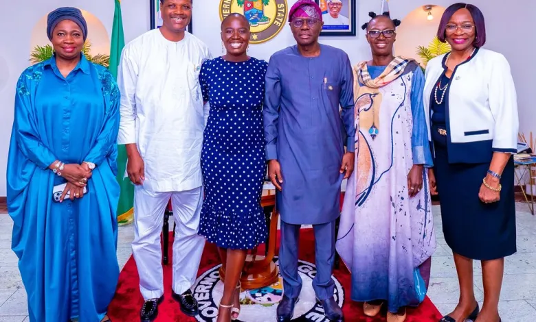 Lagos State Governor honours London-Lagos solo driver with new car, house