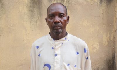 A 53 year old father of seven children, Abdullahi Imman has been arrested for sexually abusing eight girls and one boy between 6 to 11 years