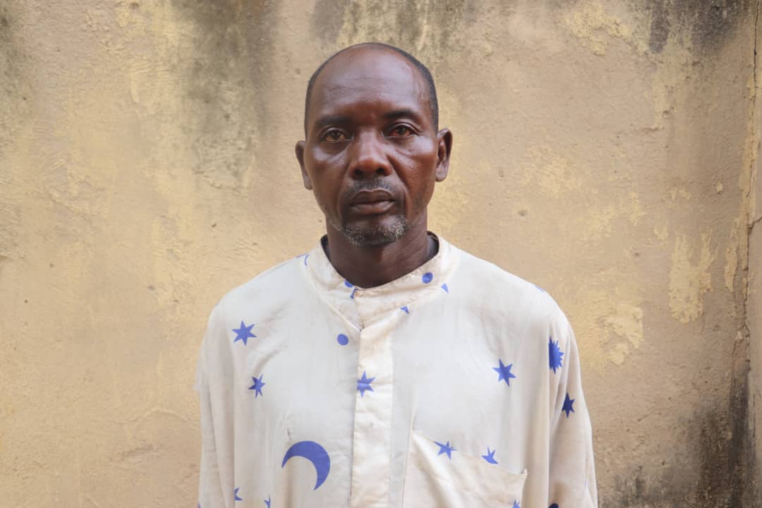 A 53 year old father of seven children, Abdullahi Imman has been arrested for sexually abusing eight girls and one boy between 6 to 11 years