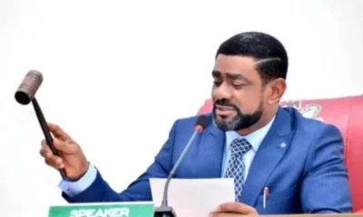 Blessing Agbebaku, speaker of the Edo state house of assembly, says the three lawmakers suspended during plenary on Monday engaged