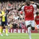  Arsenal moved four points clear at the top of the Premier League as Bukayo Saka and Leandro Trossard inspired a 3-0 win against