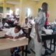 Students of Akpugo High School, Akpugo, in Enugu, writing the WAEC exam on Thursday