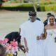Yewande, daughter of a former Lagos State Governor, Babatunde Fashola, has tied the knot with her lover, Posi Ogunlesi.