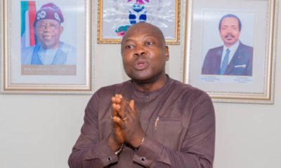 The newly appointed Consul-General of the Federal Republic of Nigeria overseeing Littoral & West Regions of Cameroon, Ambassador