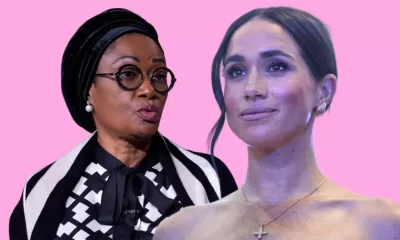 Meghan Markle's visit to Nigeria was referenced in a speech by the country's first lady, which was used to both attack and defend