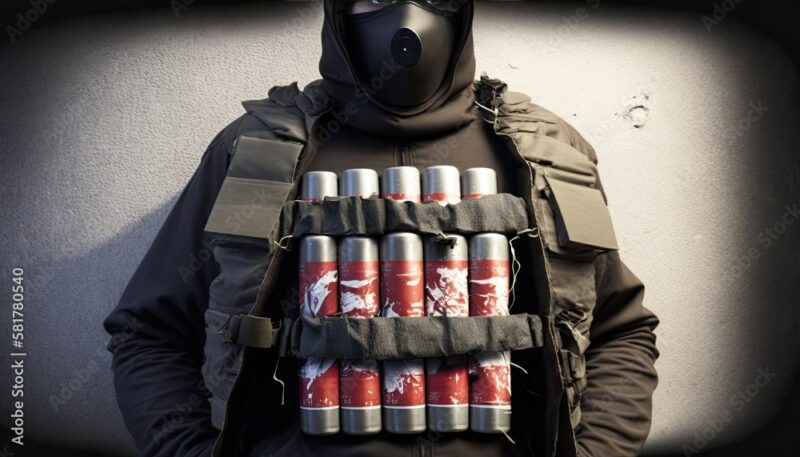 Several guests at a wedding party were feared dead on Saturday when a female suicide bomber detonated an Improvised Explosive