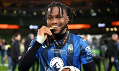Ademola Lookman: Manchester United-linked Nigeria star wins Atalanta’s Best Player award