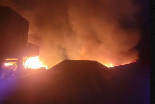 Fire guts Abuja market as traders scramble for safety