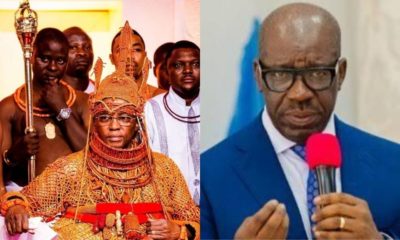 The palace of the Oba of Benin, Omo N'Oba N'Edo Uku Akpolokpolo, Oba Ewuare II, yesterday clashed again with Governor Godwin Obaseki,