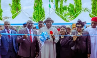 Oborevwori gifts 20 SUVs to Delta judges as Jonathan inaugurates new court complex