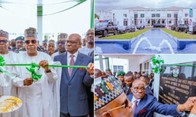 14 years after, Tinubu commissions VP’s official residence