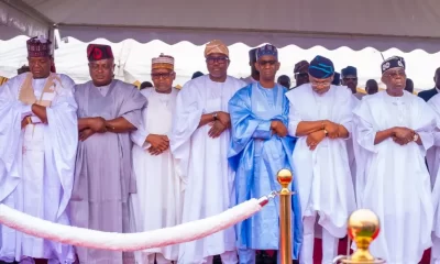 Tinubu, Gbajabiamila, Ribadu, Dangote, others observe Eid prayer