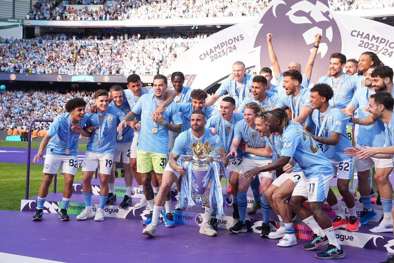 Manchester City, who last month won a fourth successive Premier League title, are suing the league over its financial rules, according to