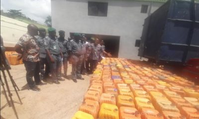 Customs impound N19m worth of smuggled petrol in Ogun, Lagos