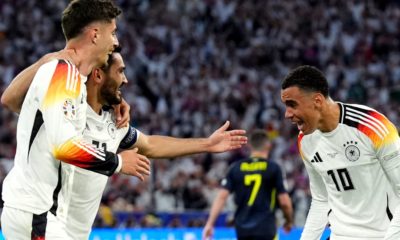 Germany 5-1 Scotland: Ten-player Scots humiliated