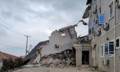 15 Occupants Trapped As Two-Storey Building Collapses In Lagos