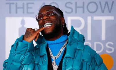 Burna Boy becomes first African artiste to receive plaque for 2 billion streams in UK
